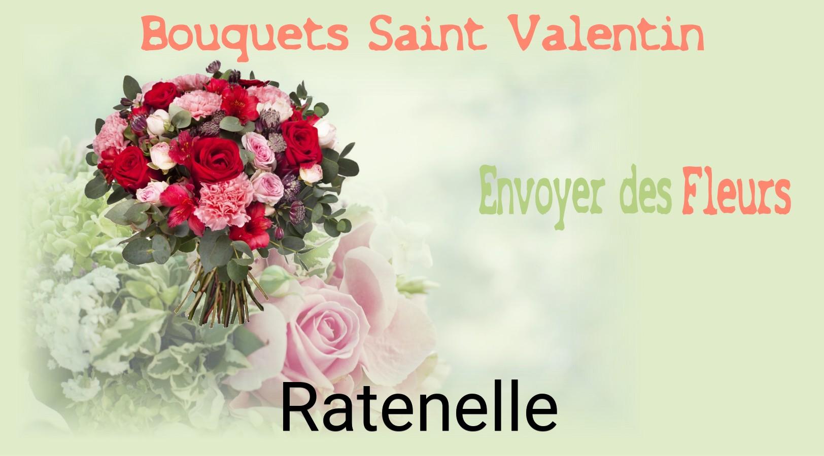 Roses de Saint-Valentin livrées à Ratenelle